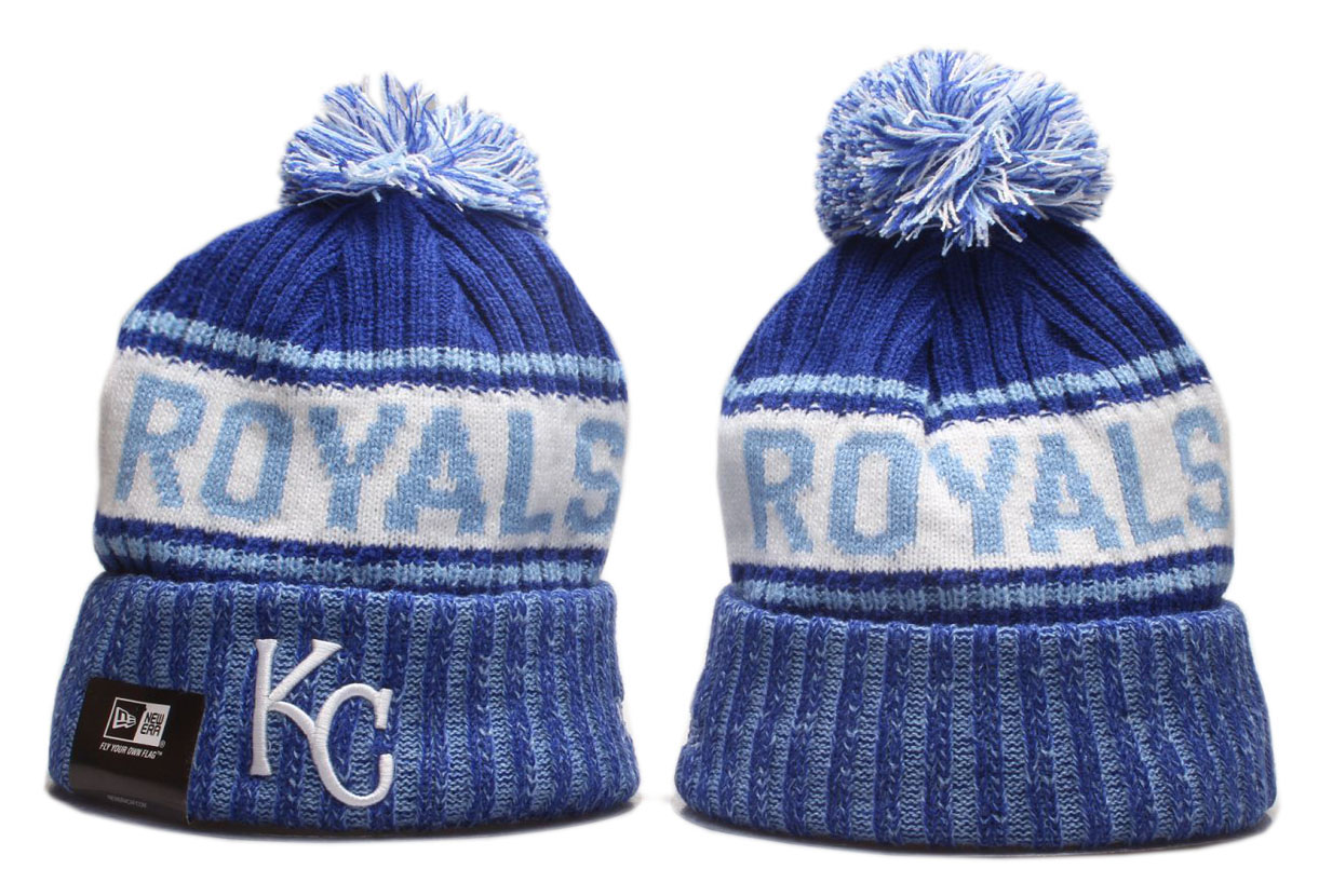 Kansas City Royals blue  2024 MLB hat->->Sports Caps